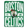 Celtics OFFICIAL NBA Clear out Micro Raschel Throw Blanket; 46" x 60"